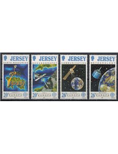 JERSEY 1991 Europe 4v MNH**