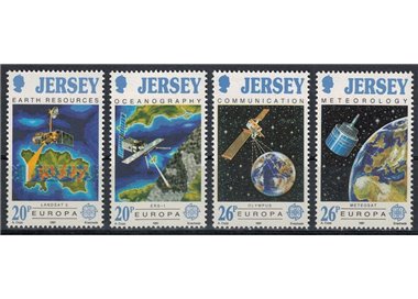 JERSEY 1991 Europe 4v MNH**