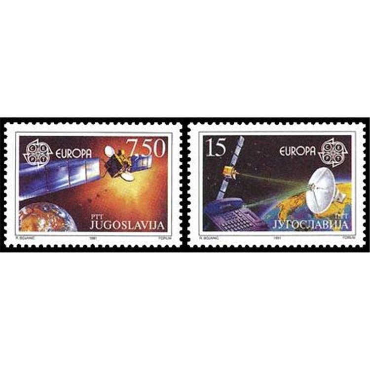 JUGOSLAVIA 1991 Europa 2v MNH**