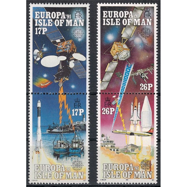 MAN 1991 Europe 4v MNH**