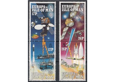 MAN 1991 Europa 4v MNH**