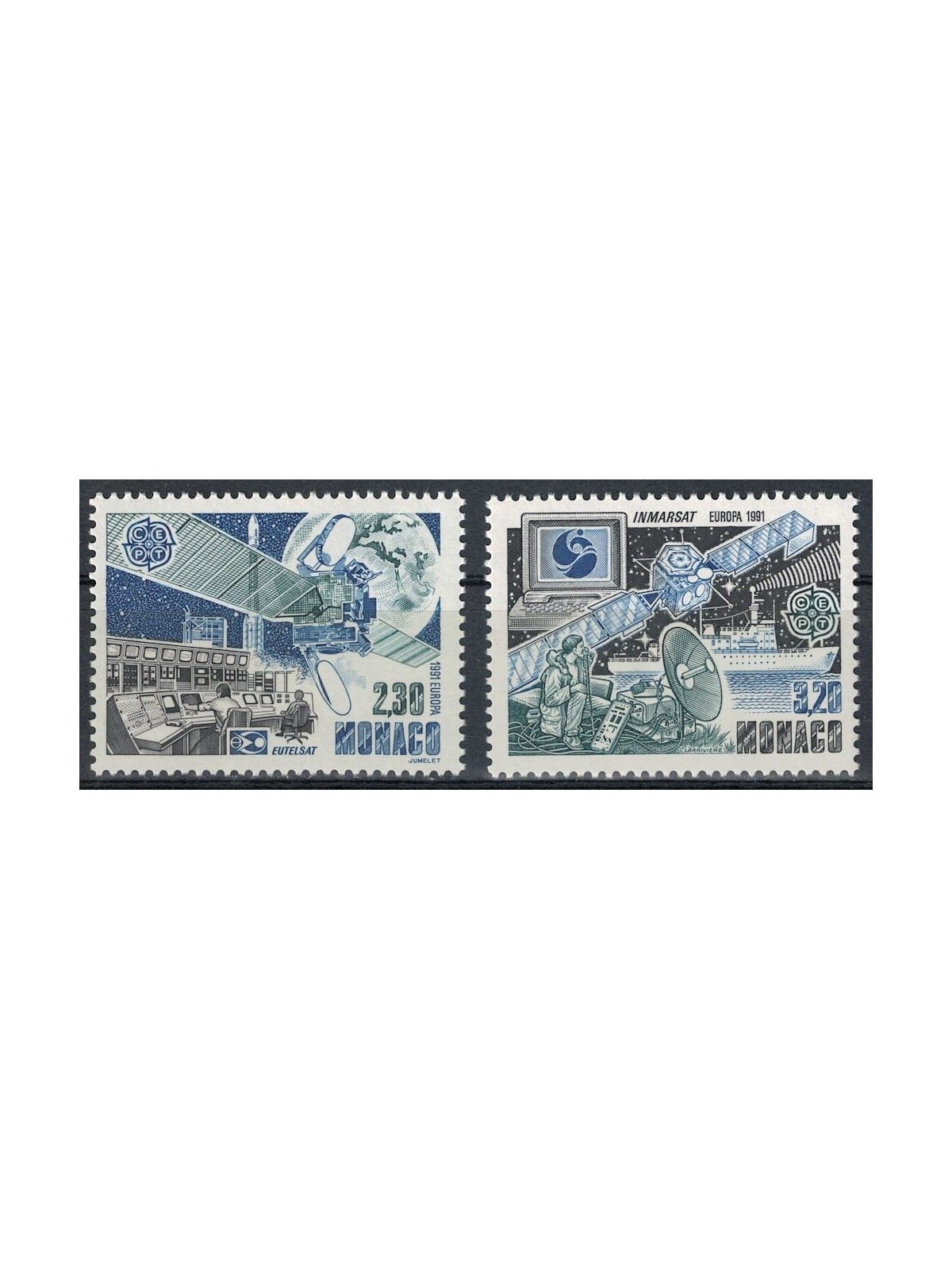 MONACO 1991 Europa 2v MNH**
