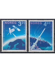 NORVEGIA 1991 Europa 2v MNH**