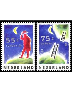 OLANDA 1991 Europa 2v MNH**