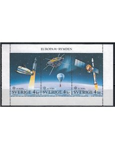 SVEZIA 1991 Europa BF MNH**