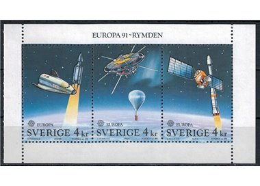 SVEZIA 1991 Europa BF MNH**