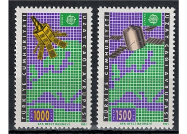 TURCHIA 1991 Europa 2v MNH**