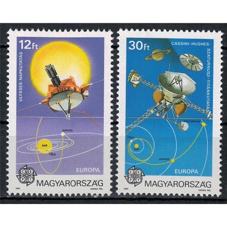 HUNGARY 1991 Europe 2v MNH**