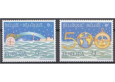 BELGIUM 1992 Europe 2v MNH**