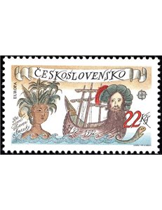 CECOSLOVACCHIA 1992 Europa MNH**