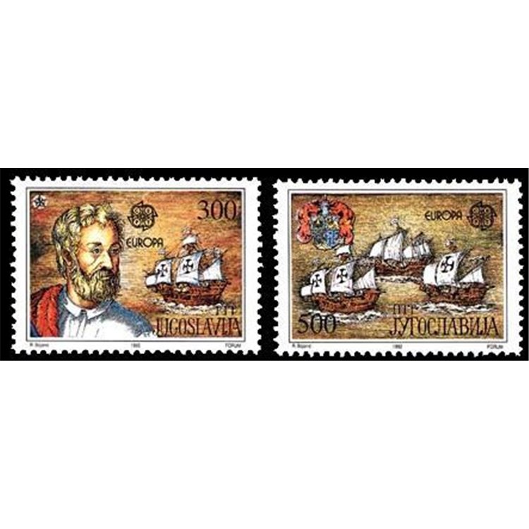 JUGOSLAVIA 1992 Europa 2v MNH**