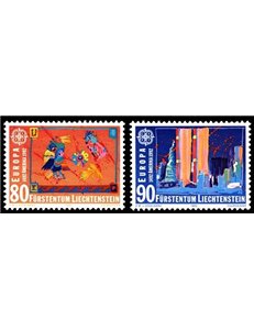 LIECHTENSTEIN 1992 Europa 2v MNH**