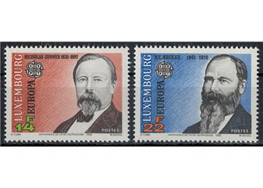 LUSSEMBURGO 1992 Europa 2v MNH**
