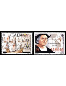 MALTA 1992 Europe 2v MNH**