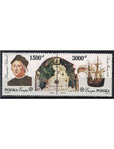 POLONIA 1992 Europa 2v MNH**