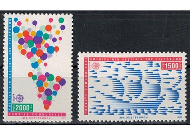 TURCHIA 1992 Europa 2v MNH**
