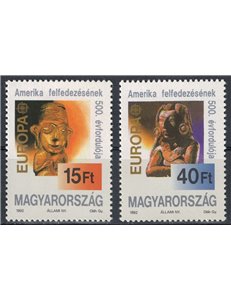 HUNGARY 1992 Europe 2v MNH**