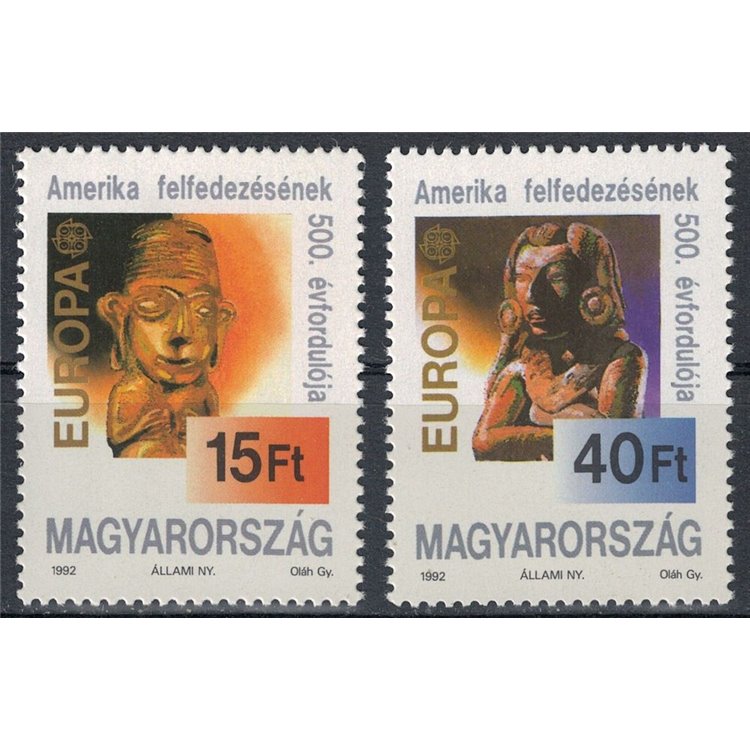 HUNGARY 1992 Europe 2v MNH**