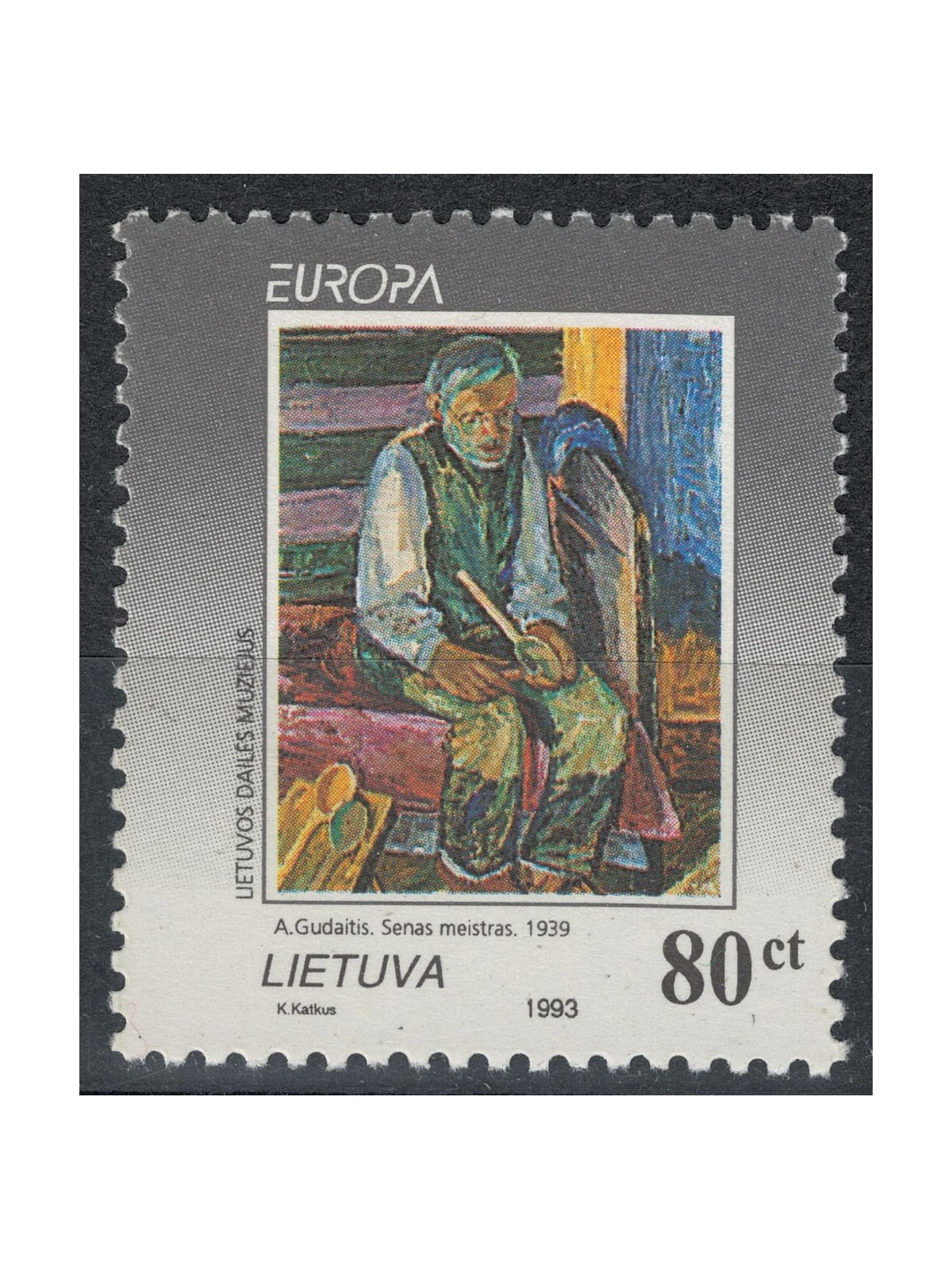 LITUANIA 1993 Europa MNH**