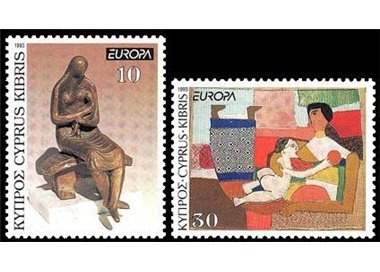 CYPRUS 1993 Europe 4v MNH**