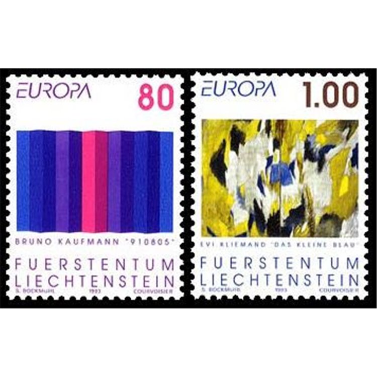LIECHTENSTEIN 1993 Europe 2v MNH**