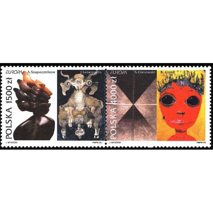 POLONIA 1993 Europa 2v MNH**
