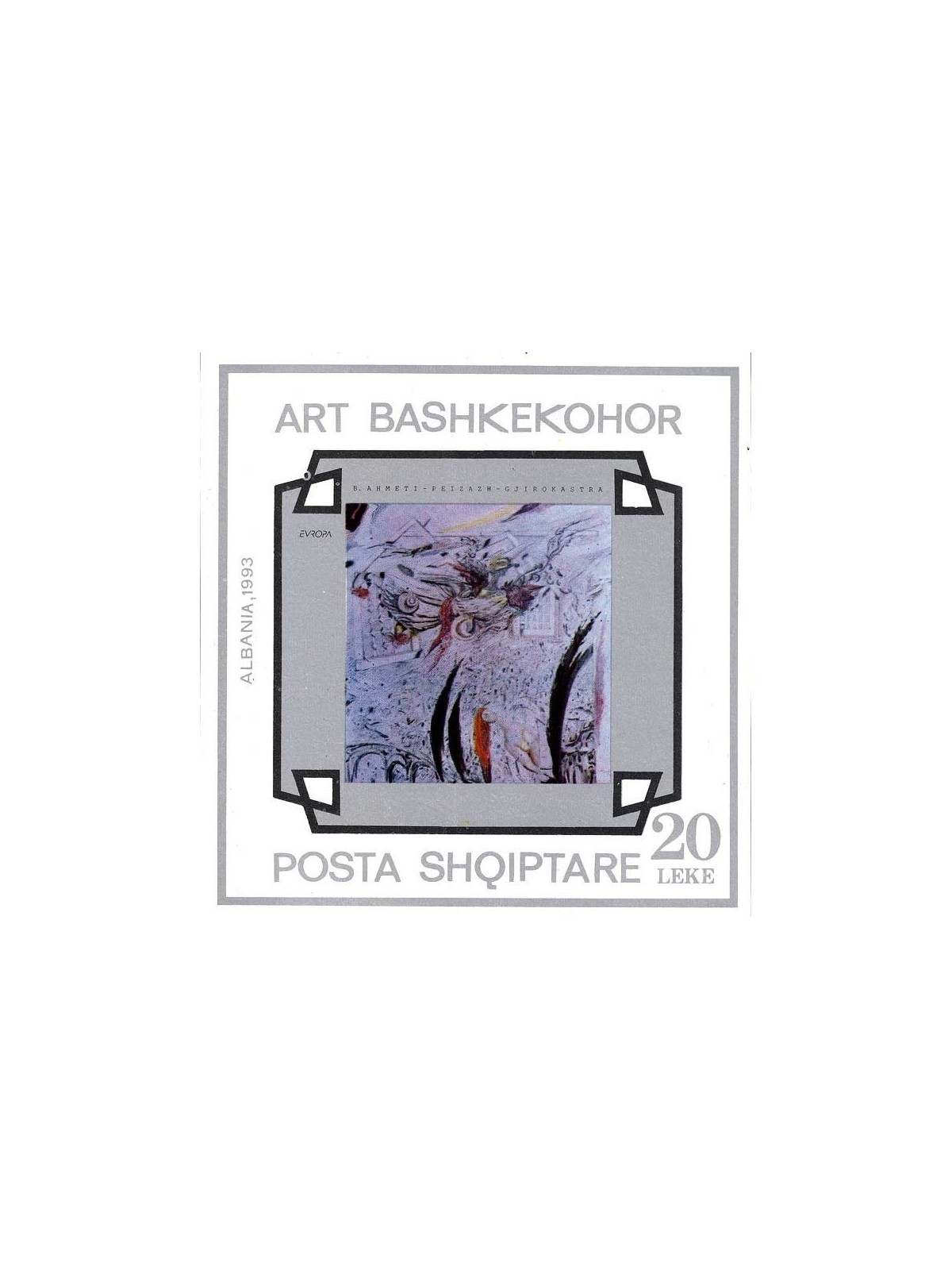 ALBANIA 1993 Europe s/s MNH**