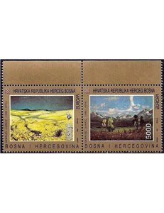 BOSNIA CROATA 1993 Europa 2v MNH**