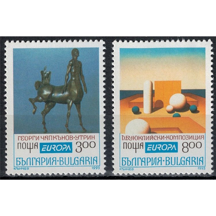 BULGARIA 1993 Europa 2v MNH**