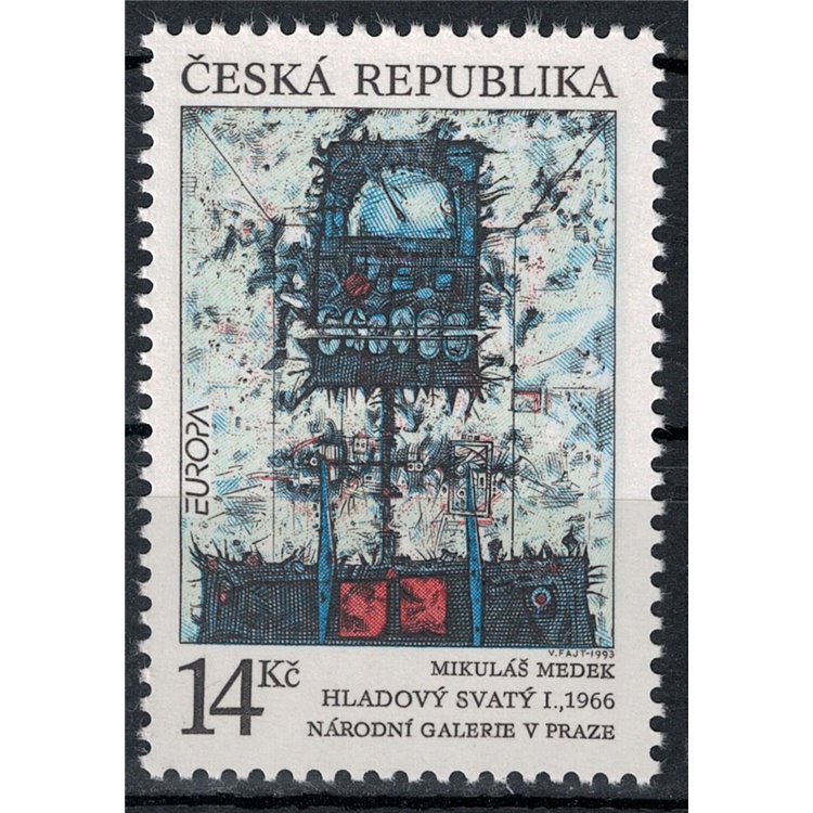 CZECH REPUBLIC 1993 Europe MNH**