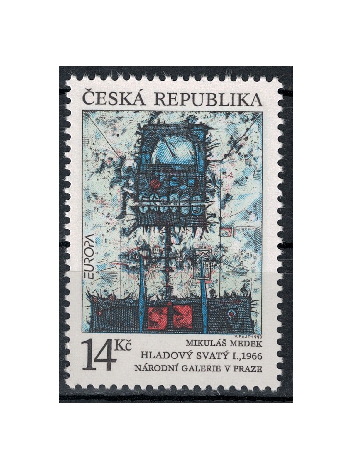 CZECH REPUBLIC 1993 Europe MNH**