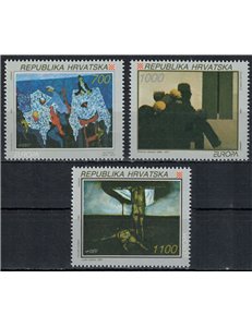 CROATIA 1993 Europe 3v MNH**