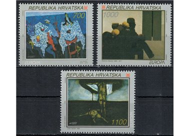 CROAZIA 1993 Europa 3v MNH**