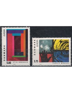 DANIMARCA 1993 Europa 2v MNH**