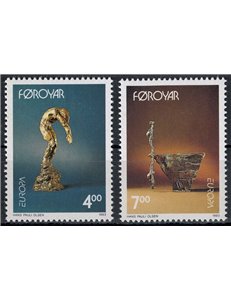 FAEROER 1993 Europa 2v MNH**