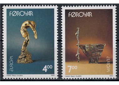 FAROE ISLANDS 1993 Europe 2v MNH**