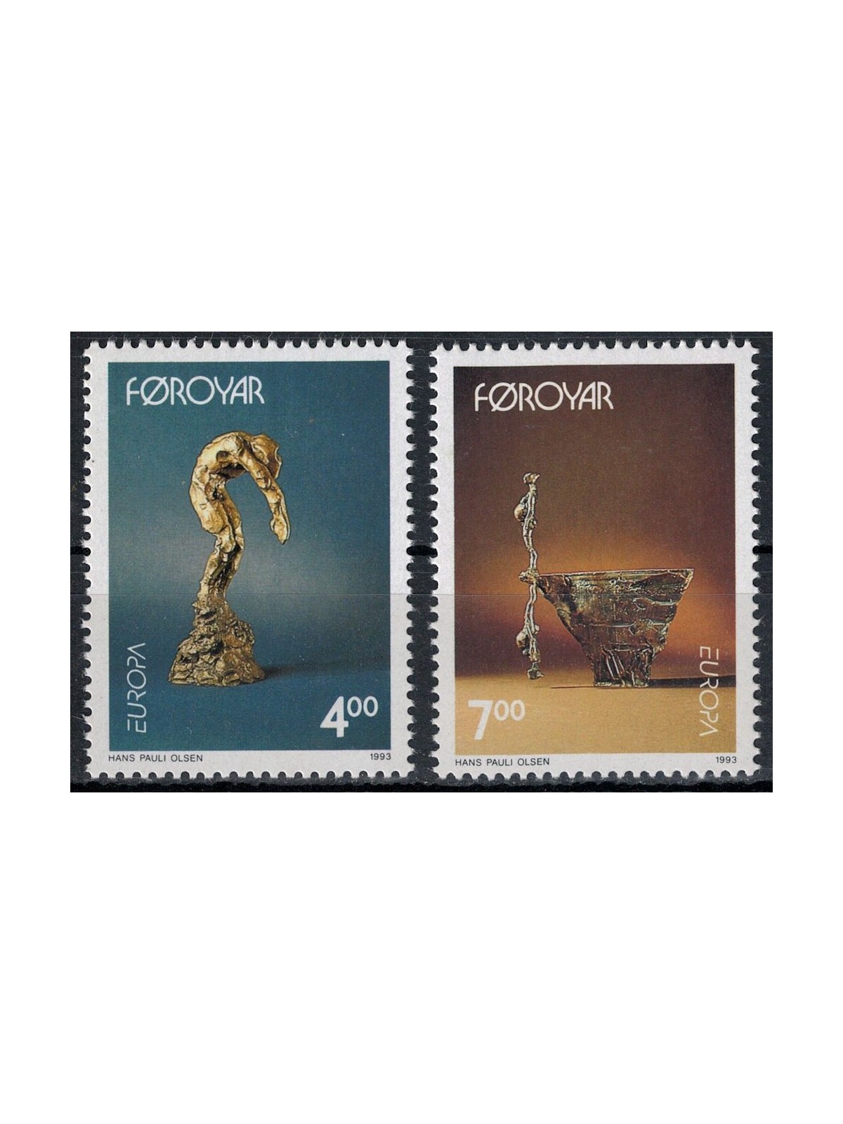 FAEROER 1993 Europa 2v MNH**