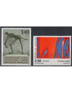 FRANCE 1993 Europe 2v MNH**