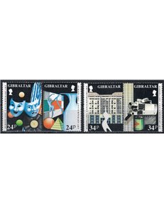 GIBRALTAR 1993 Europe 4v MNH**