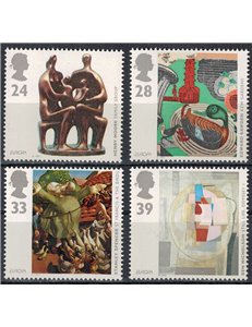GREAT BRITAIN 1993 Europe 4v MNH**