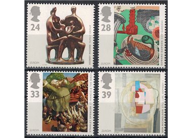 GREAT BRITAIN 1993 Europe 4v MNH**