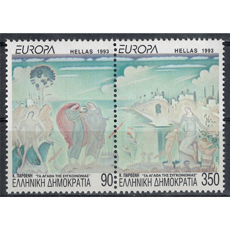 GRECIA 1993 Europa 2v MNH**