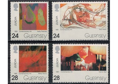 GUERNSEY 1993 Europa 4v MNH**