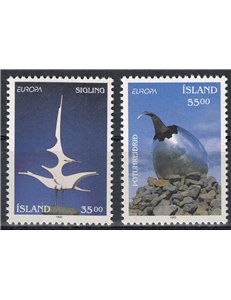 ICELAND 1993 Europe 2v MNH**