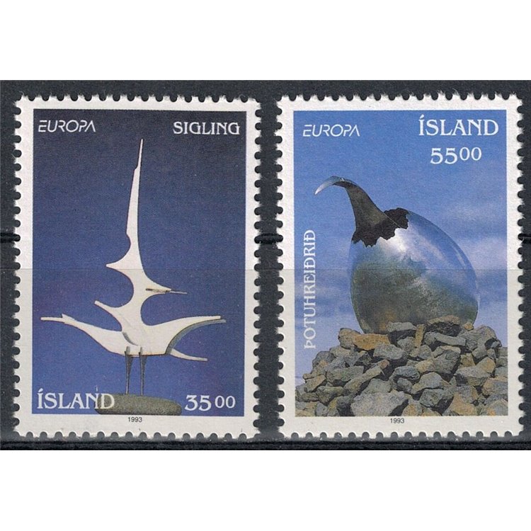 ICELAND 1993 Europe 2v MNH**
