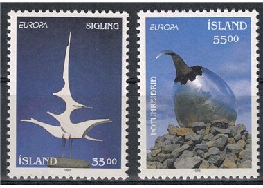 ICELAND 1993 Europe 2v MNH**