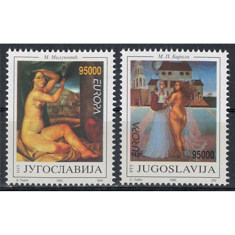 JUGOSLAVIA 1993 Europa 2v MNH**