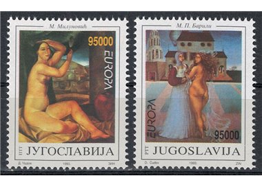 YUGOSLAVIA 1993 Europe 2v MNH**