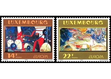 LUXEMBOURG 1993 Europe 2v MNH**