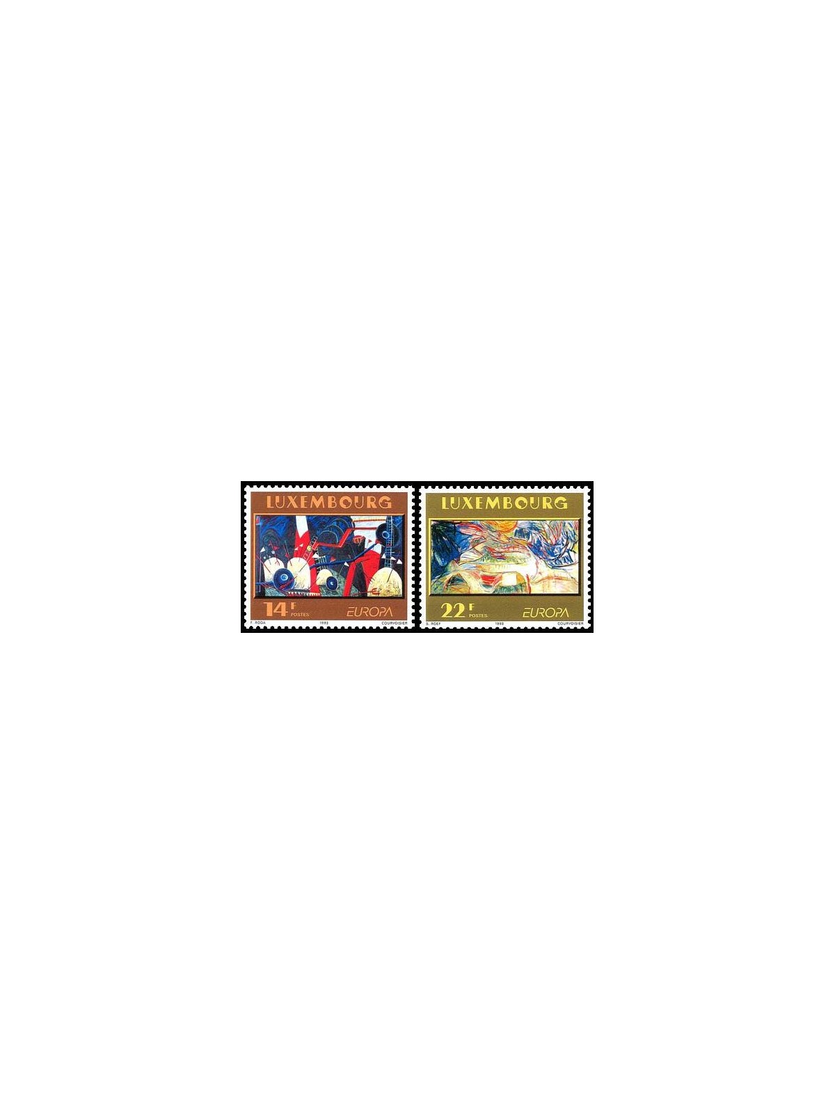 LUXEMBOURG 1993 Europe 2v MNH**